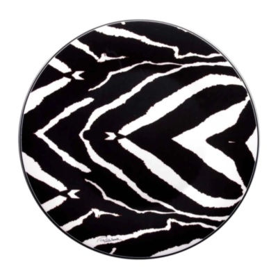 Zebra Charger Plate