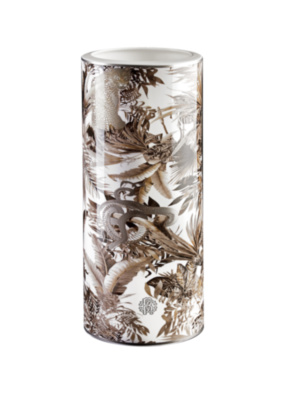 TROPICAL JUNGLE WHITE Large Vase