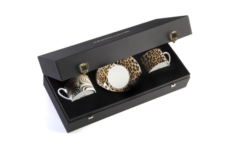 Africa Zimbabwe-Djerba set of 2(Tea Cups Luxury Box)