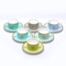 Lizzard Sunrise – Set of 6 Tea Cup & Saucer