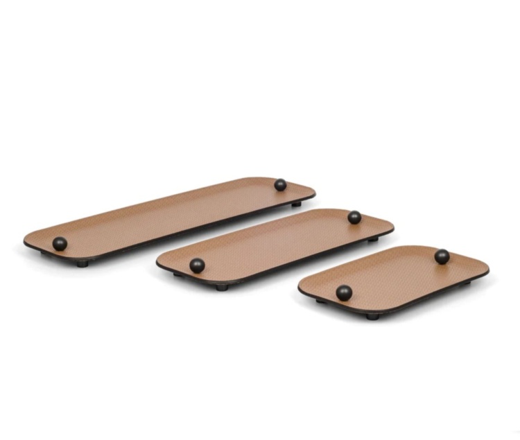 Pamphili Tray(Camel)  Pinetti