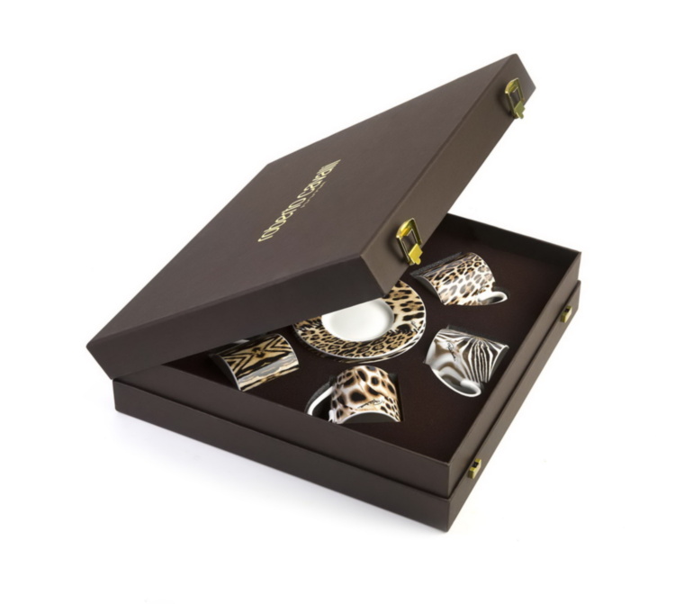 Africa Espresso Cup set of 6(Luxury Box)
