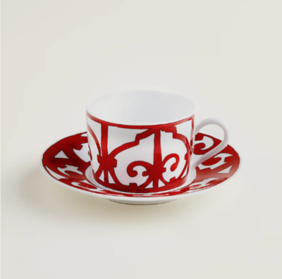 Balcon du Guadalquivir Tea Cup and Sauser set of 2 Hermes