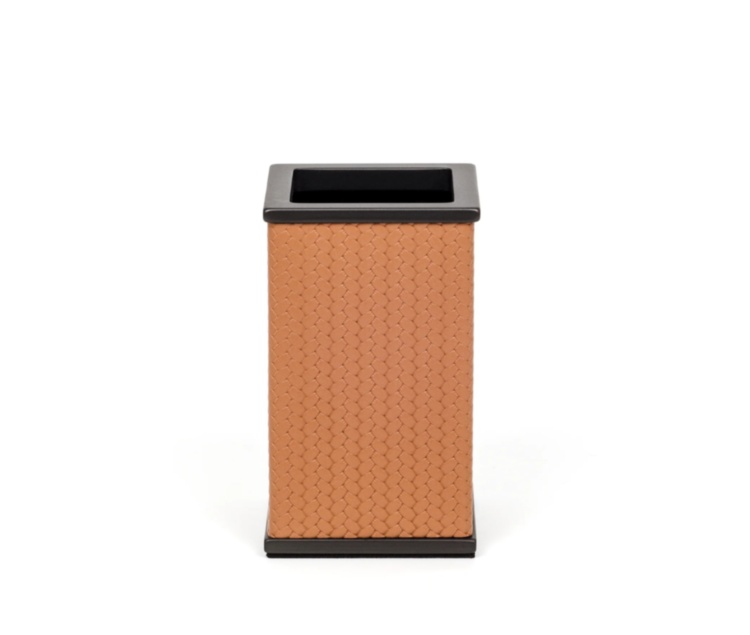 Olimpia Square Tootbrush Holder(Camel) Pinetti