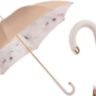 Awesome Ivory Umbrella, Double Cloth Pasotti