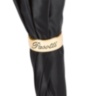 Snake Print Umbrella with Ruched Leather Handle Pasotti