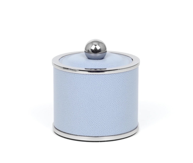 Olimpia Round Cotton Pad Holder(Light Grey)   Pinetti