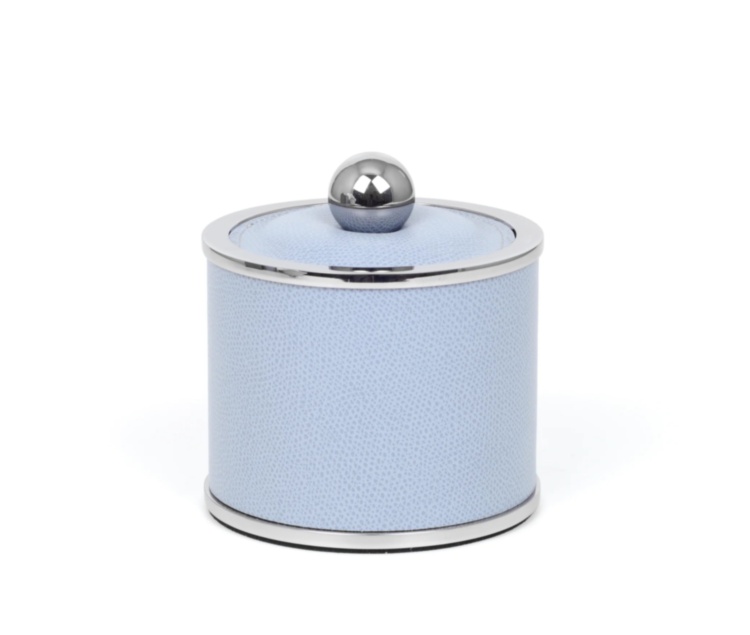 Olimpia Round Cotton Pad Holder(Light Grey)   Pinetti
