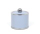 Olimpia Round Cotton Pad Holder(Light Grey)   Pinetti
