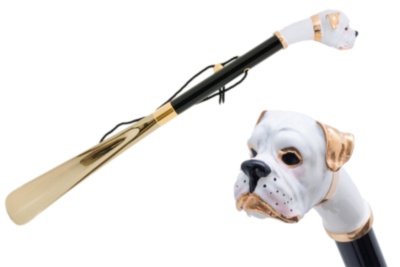 White Boxer Shoehorn Pasotti