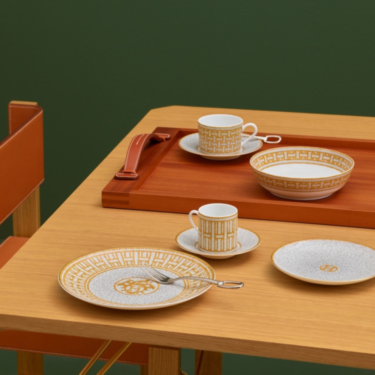 Mosaique au 24 gold mug Hermes