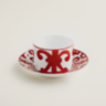 Balcon du Guadalquivir Breakfast Tea Cup and Sauser Hermes