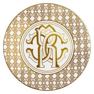 MONOGRAM GOLD Charger Plate