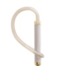 Ivory Umbrella With Black Stripes Pasotti