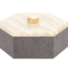 Kelly Hexagonal Box(Light Grey) Pinetti