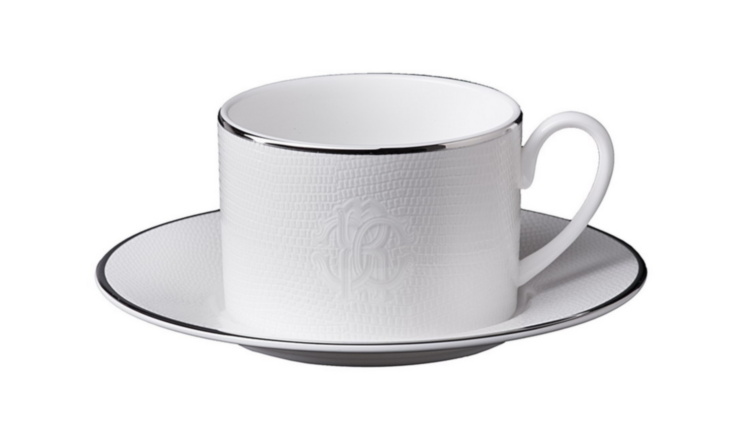 Lizzard Platin Tea Cup set of 6