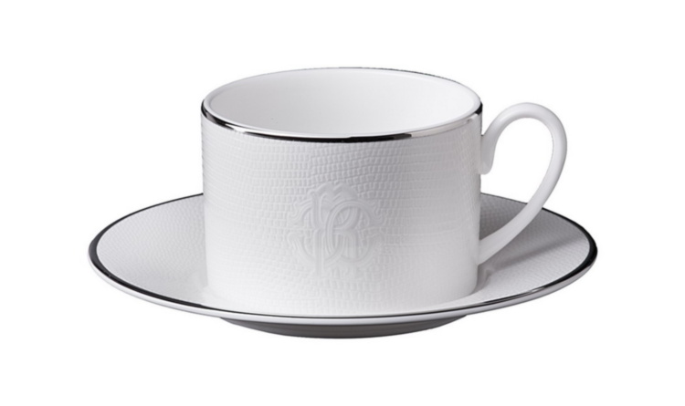 Lizzard Platin Tea Cup set of 6
