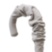Leopard Print Umbrella With Ruched Leather Handle Pasotti