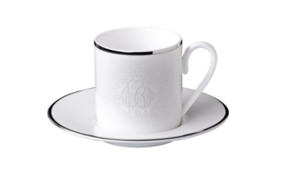 Lizzard Platin Espresso Cup set of 6