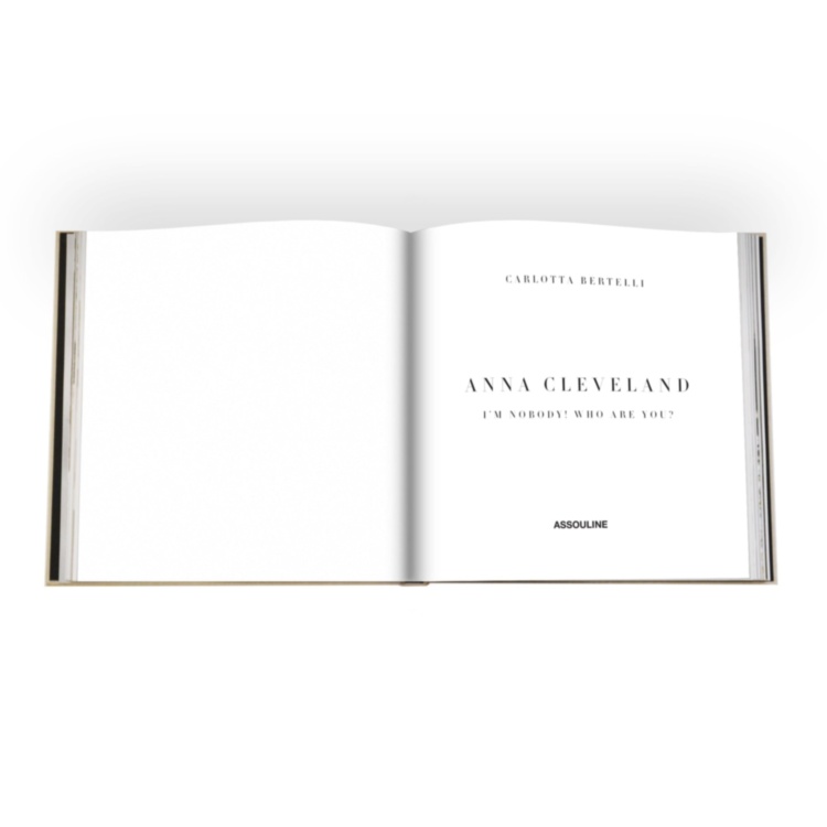 Anna Cleveland: I'm Nobody! Who Are You? ASSOULINE