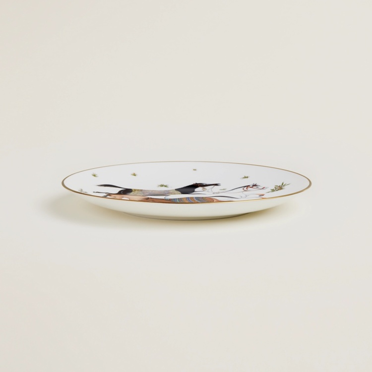 Cheval d'Orient dessert plate Hermes