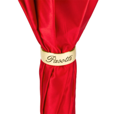 Red Dahlia Umbrella Double Cloth Pasotti