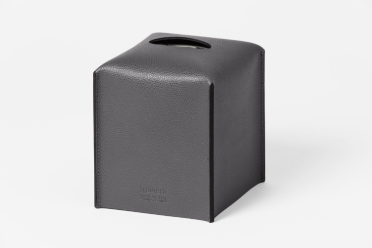 Soft Square Tissue Box(Dark Grey) Pinetti  