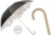 Black Umbrella With Chains Printed Interior Pasotti
