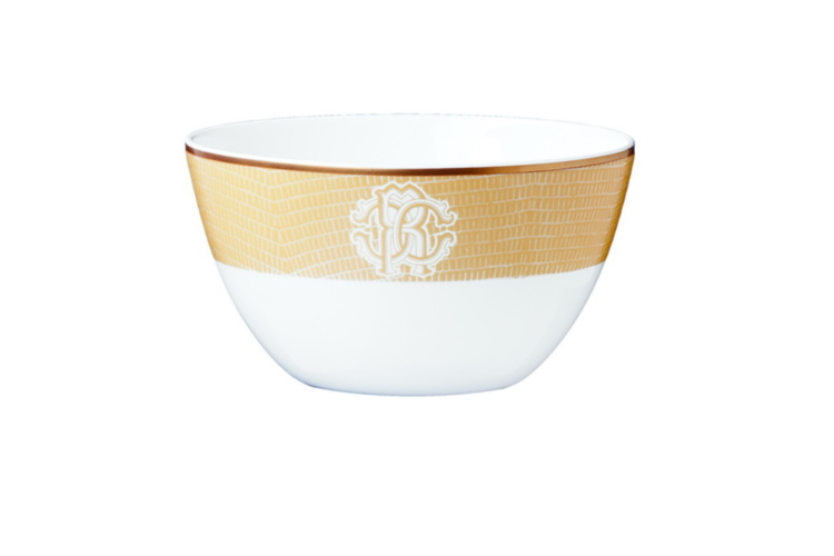 Lizard Gold Rice Bowl