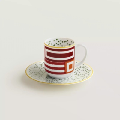 Hermes Hippomobile coffee cup and saucer Hermes