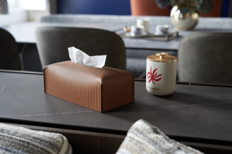 Soft Rectangular Tissue Box Pinetti