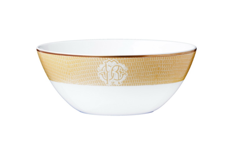Lizard Gold Soup Bowl