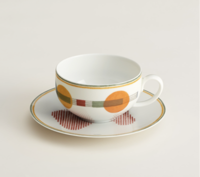 Saut tea cup and saucer set of 2 Hermes