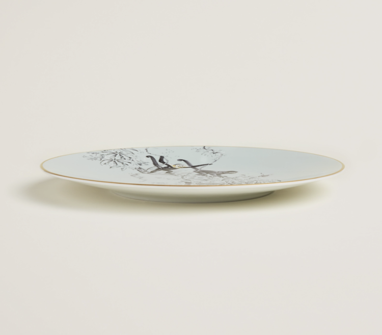 Carnets d'Équateur dessert plate Hermes