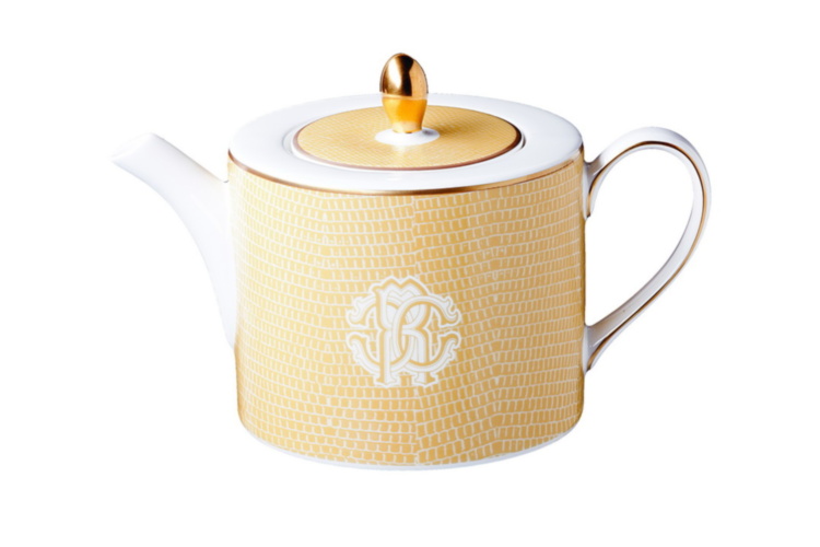 Lizard Gold Tea Pot