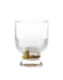 PYTHON GOLD Small Old-Fashion Glass