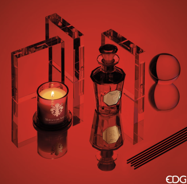 Ароматизована свічка Moroccan Amber EDG
