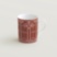 H Deco rouge Mug Hermes