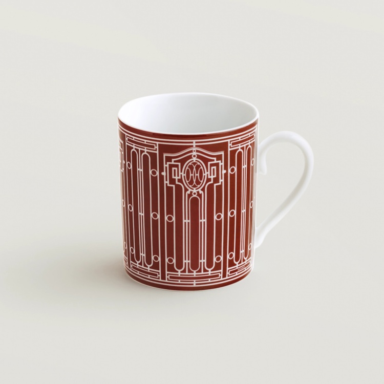 H Deco rouge Mug Hermes