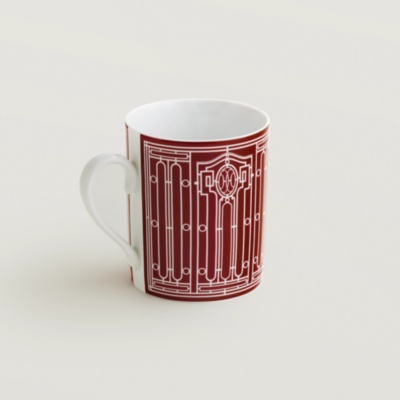 H Deco rouge Mug Hermes