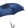 Classic Umbrella With Braided Leather Handle Pasotti