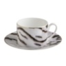 Tiger Tea Cup and Saucer