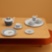 H Deco tea cup and saucer set of 2 Hermes
