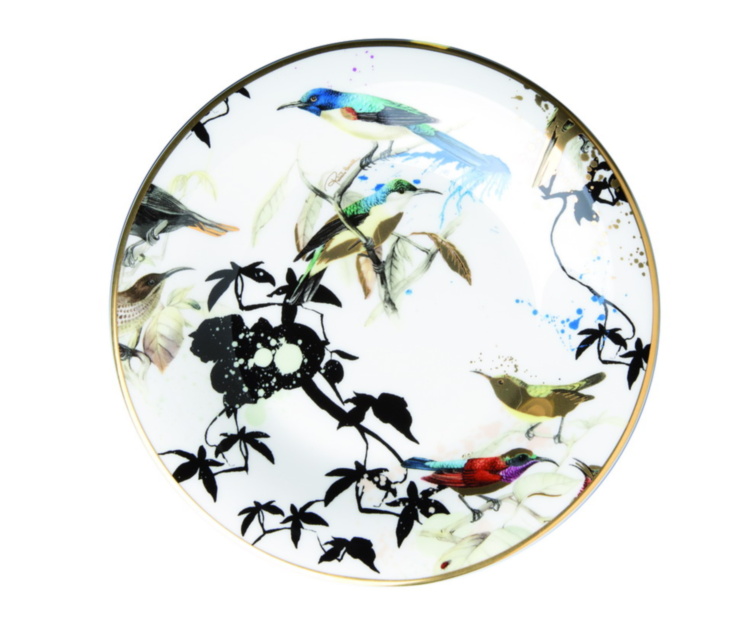 Garden's Birds Bread Plate
