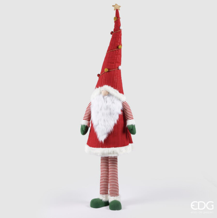 Різдвяний Гном Червоний 220Н EDG