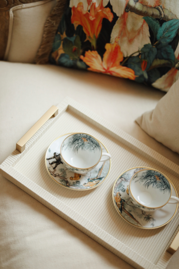 Jupiter Tray(Cream)  Pinetti