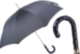 UMBRELLA WITH TWISTED LEATHER HANDLE Pasotti