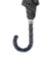 UMBRELLA WITH TWISTED LEATHER HANDLE Pasotti