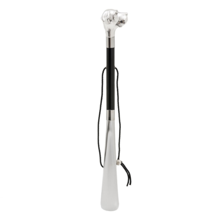 Silver Labrador Shoehorn