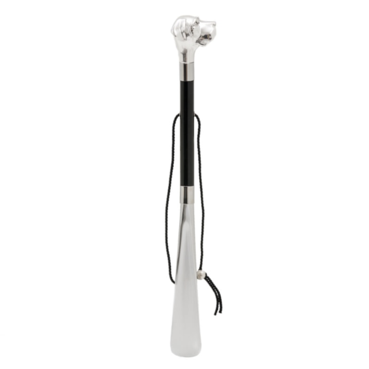 Silver Labrador Shoehorn